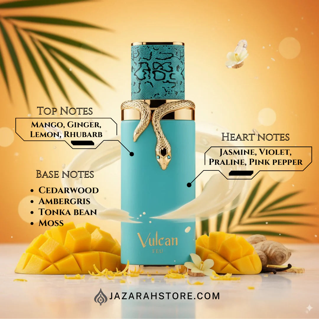 French Avenue Vulcan Feu 100 ML/3.4 OZ Eau De Parfum Spray for Unisex
