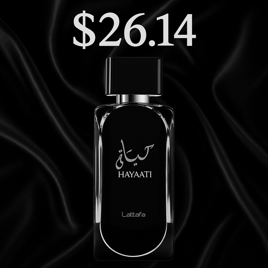 Lattafa Hayaati Black 100ml Spray