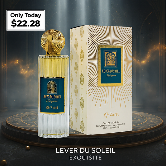 Zakat Lever du Soleil Turquoise Edp Spray Unixes 2,7oz/80ml