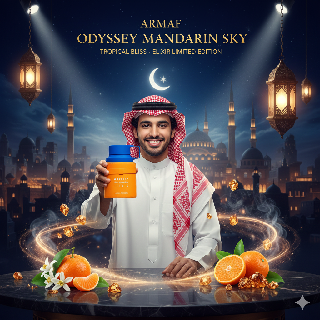 Armaf Odyssey Mandarin Sky Elixir EDP 100 ML/3.4 OZ Spray For Unisex
