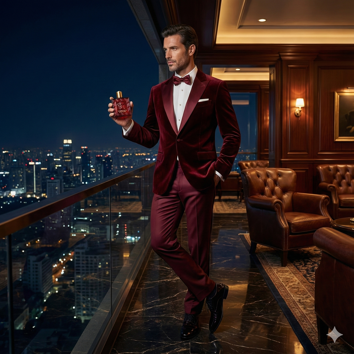 Versace Eros Flame Eau De Parfum 200 ML/6.7 OZ Spray For Men