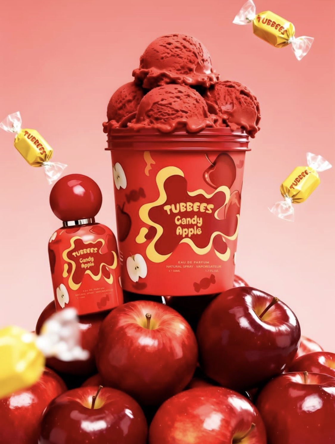 Grandeur Tubbees Candy Apple EDP 50 ML/1.7 OZ Spray For Unisex
