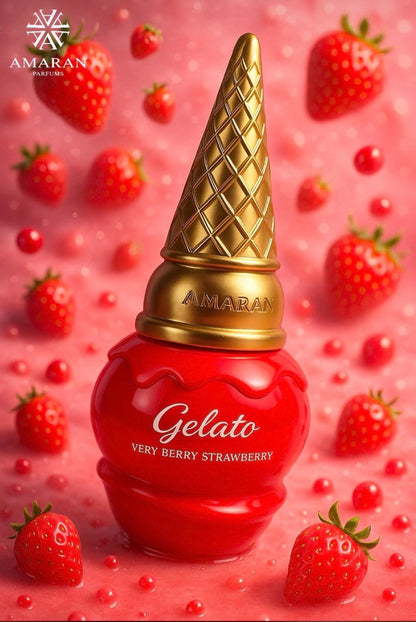 Amaran Gelato Very Berry Strawberry EDP 100ML/3.4 OZ Spray For Unisex
