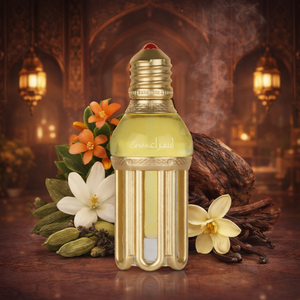 Lattafa Esraa Pure Concentrated Oil 20 ML/0.68 ML For Unisex