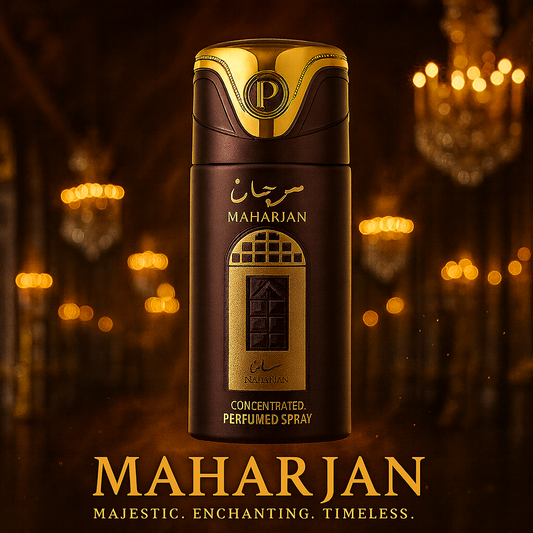 Lattafa Perfumed Maharjan Gold Concentrated Spray Deodorant