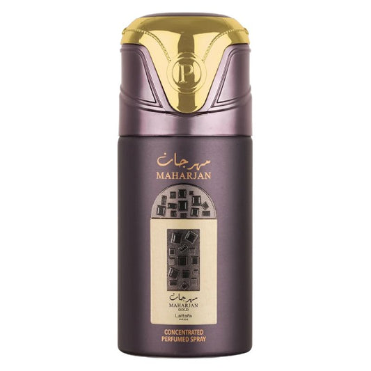 Lattafa Perfumed Maharjan Gold Concentrated Spray Deodorant