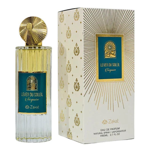 Zakat Lever du Soleil Turquoise EDP Spray Unixes 2,7oz/80ml