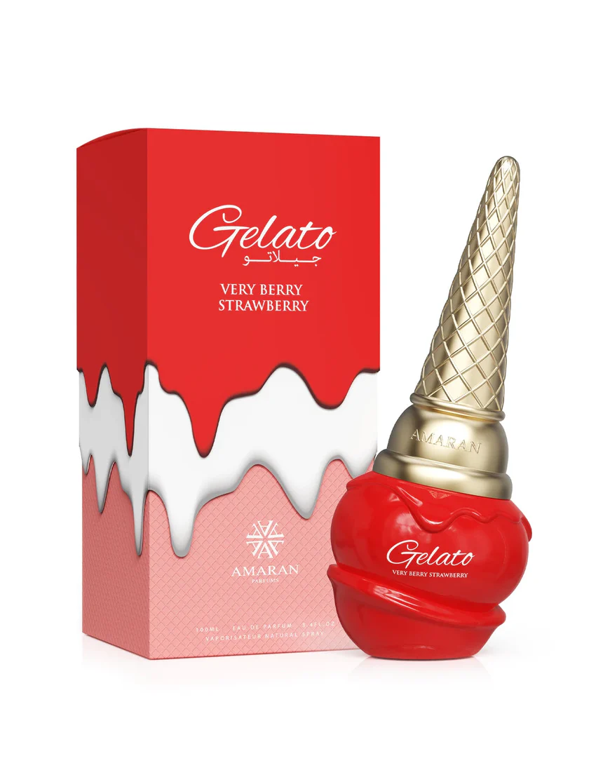 Amaran Gelato Very Berry Strawberry EDP 100ML/3.4 OZ Spray For Unisex