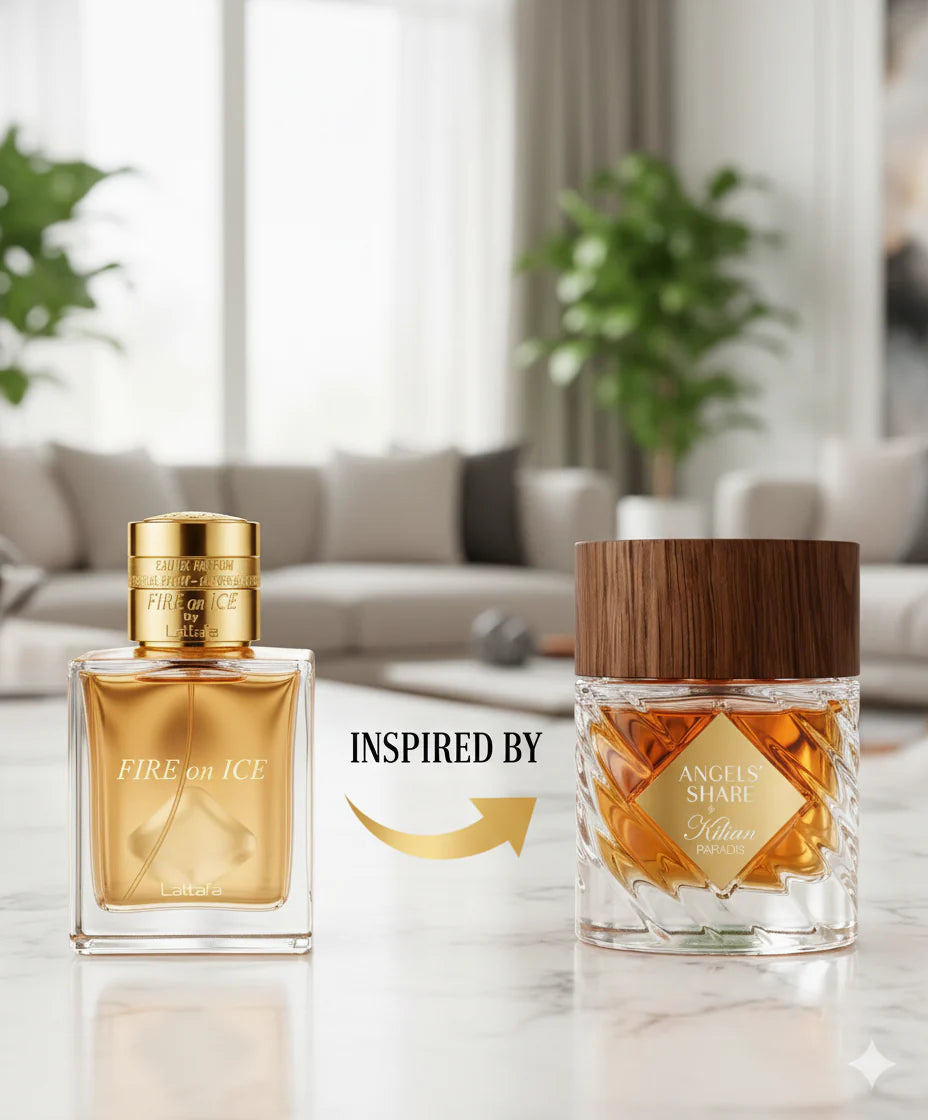 Lattafa Fire On Ice Eau De Parfum 110 ML/3.71 OZ Spray For Unisex
