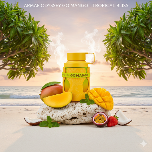 Armaf Odyssey Go Mango Tropical Collection Eau De Parfum 100 ML/3.4 OZ Spray For Unisex