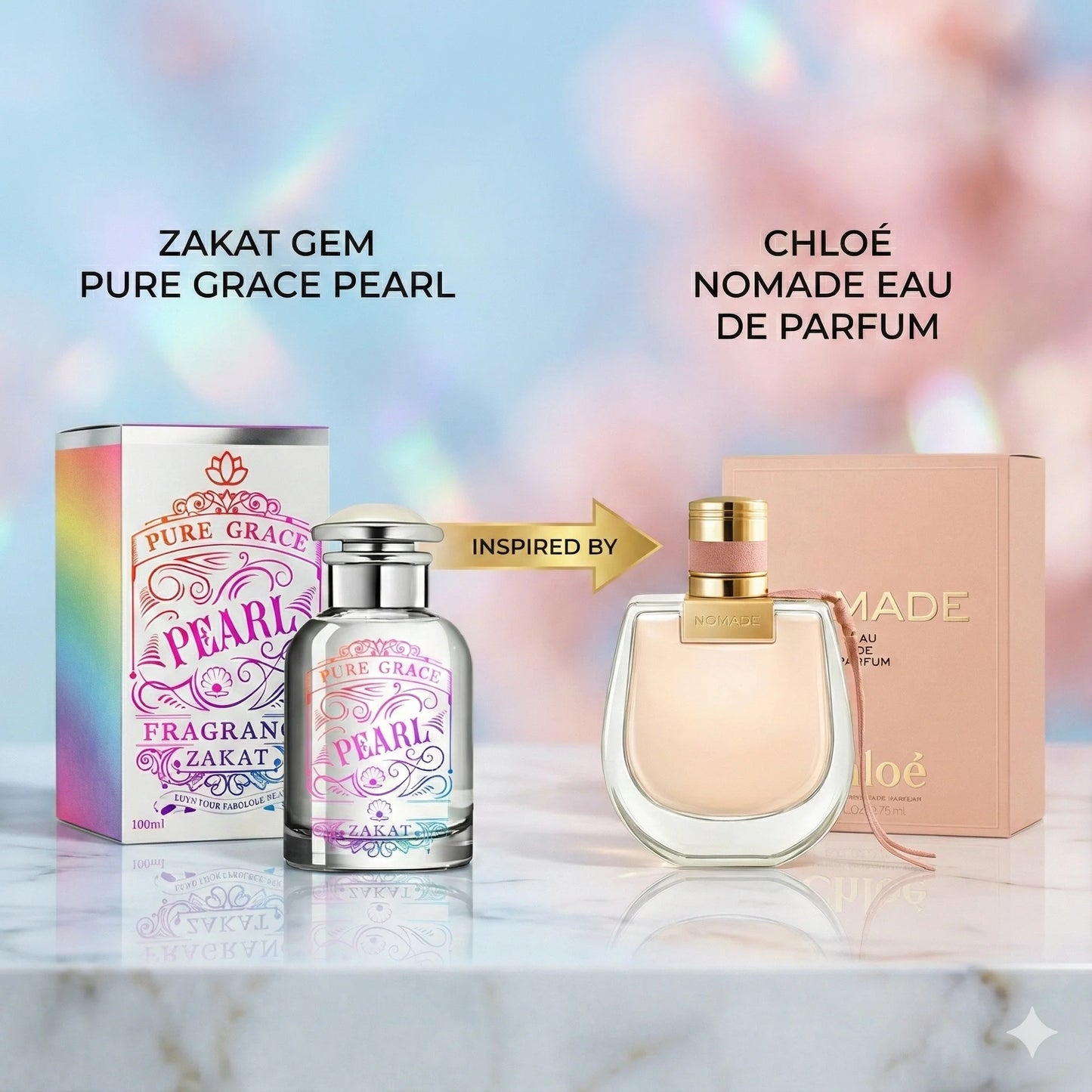 Zakat Gem Pure Grace Pearl 100ml EDP