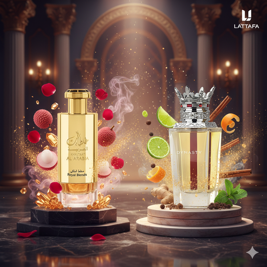 Duo Dynasty and Khaltaat Al Arabia Royal of Lattafa