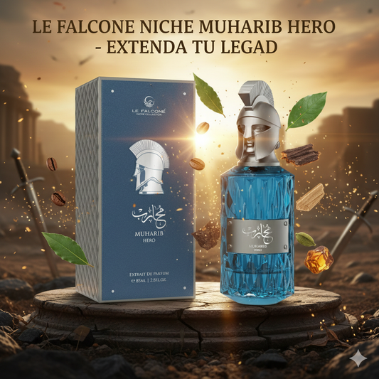 Le Falcone Niche Muharib Hero Extrait De Parfum 85 ML/2.8 0Z Spray for Men