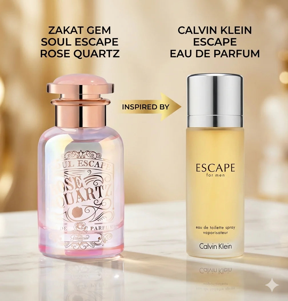 Zakat Gem Soul Escape Rose Quartz 100ml EDP