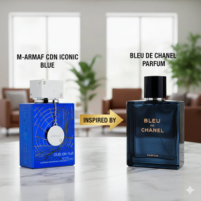 Armaf Club De Nuit Iconic Blue 105 ML/3.6 OZ EDP Spray For Unisex