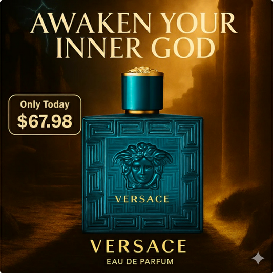 Versace Eros Eau de Parfum 3.4 OZ/100ML Spray For Unisex