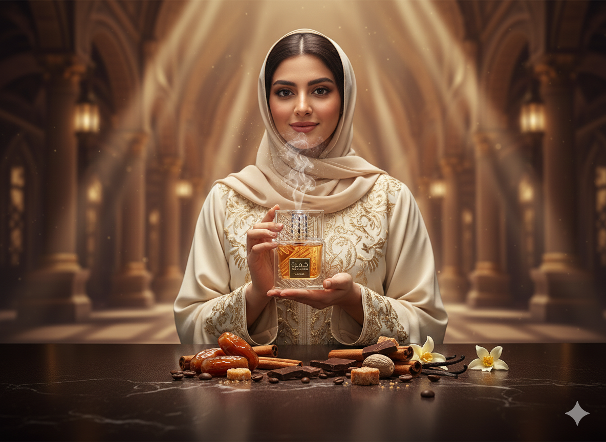 Lattafa Khamrah EDP 100 ML/3.4 OZ Spray For Unisex