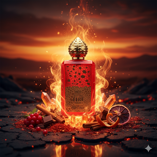 Zakat You Are My Fire Rouge Eau De Parfum 100 ML/3.4 OZ Spray for Unisex