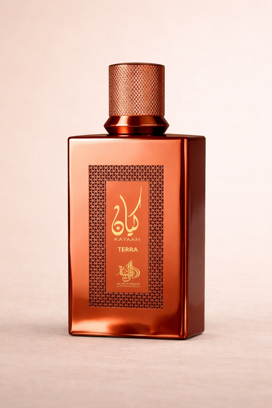 Al Wataniah Kayaan Terra EDP 100 ML/3.4 OZ | Middle Eastern Luxury Unisex Perfume | Warm Citrus & Deep Woods